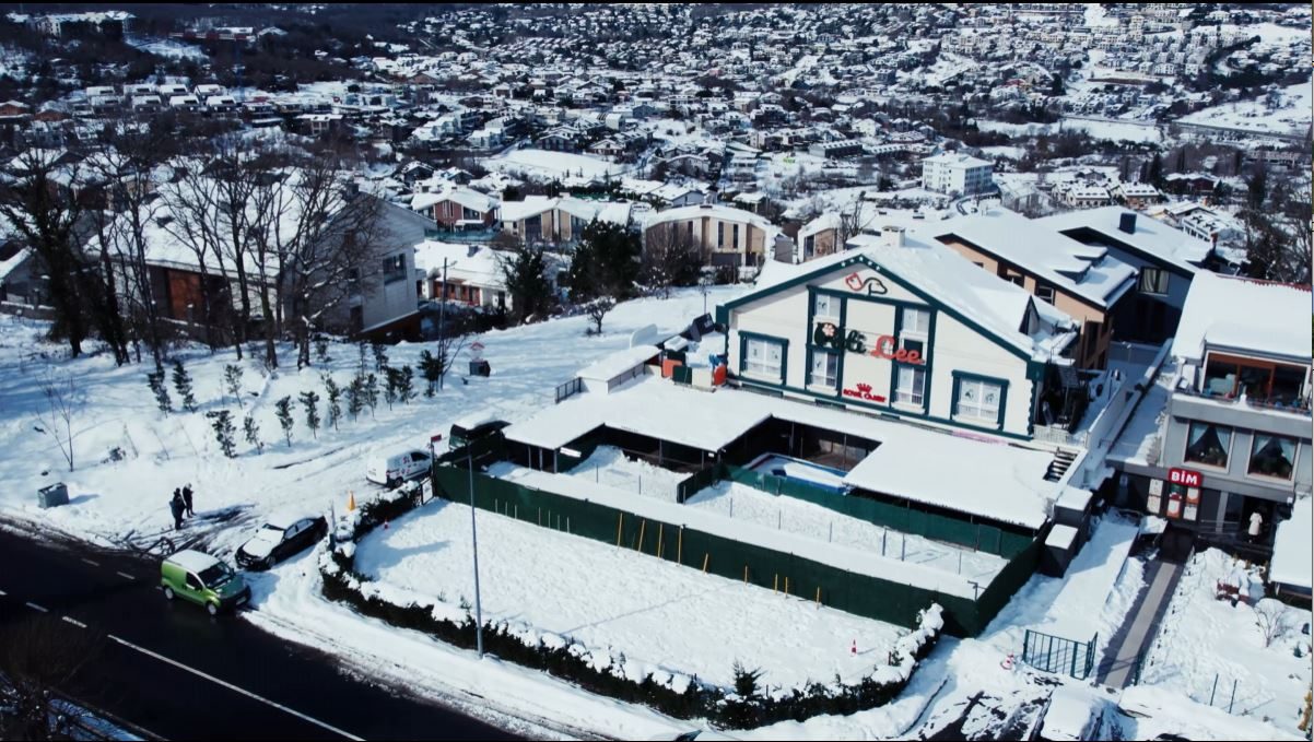 PatiLee tesisinden kış manzarası